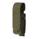 Pistol Magazine Pouch - Olive Green, Compact and tough, this pouch is crafted from 100% nylon Cordura fabric, designed to securely hold pistol magazines and similar-sized gear